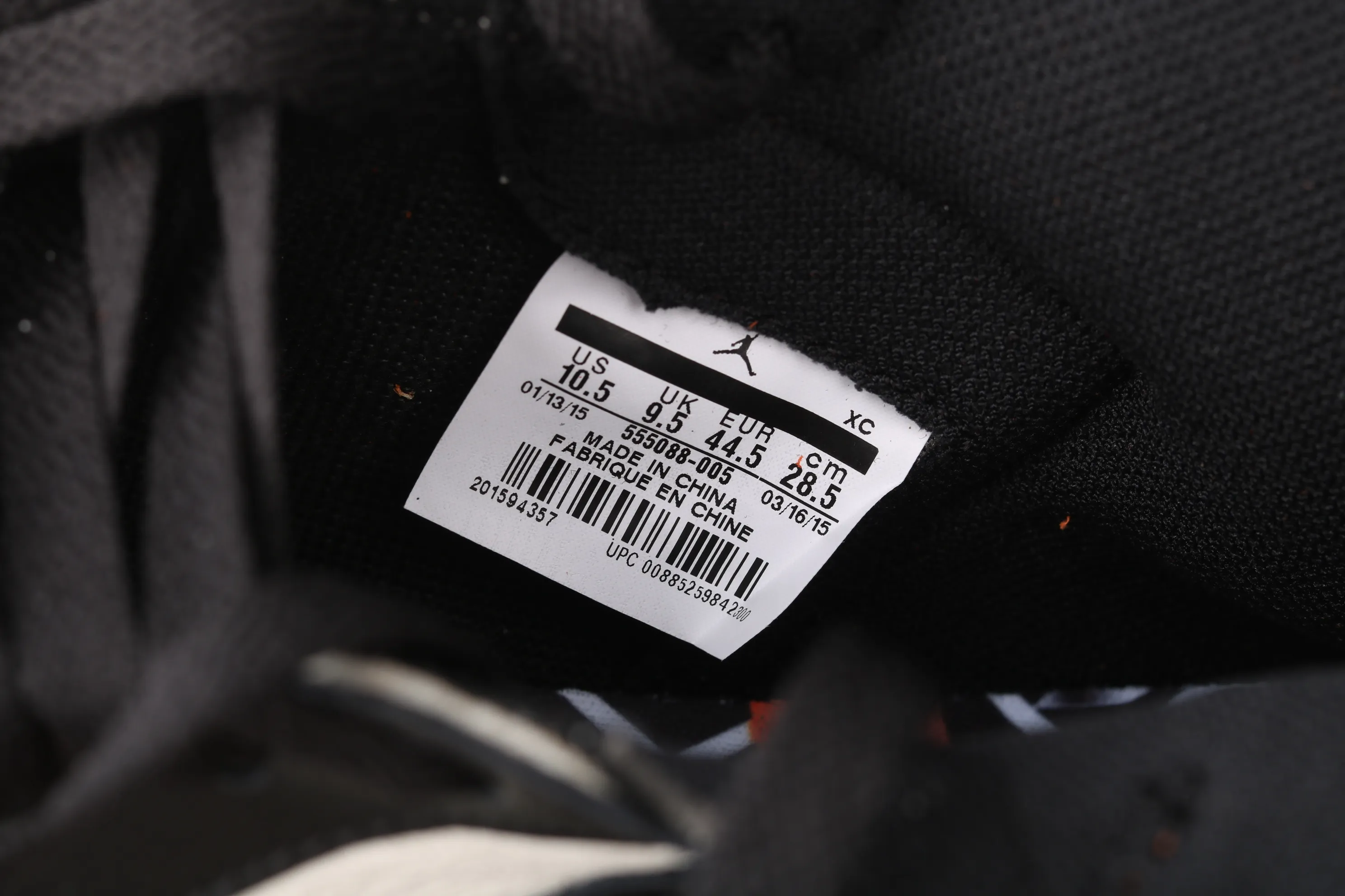 All categories Air Jordan Jordan series basketball shoes Air Jordan 1 High pure original version Air Jordan 1 Retro High OG AJ1 Joe 1 black orange white smashed backboard 555088-005